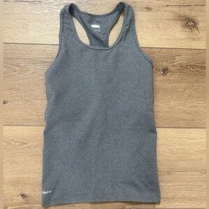Gray Athletic Tank Top